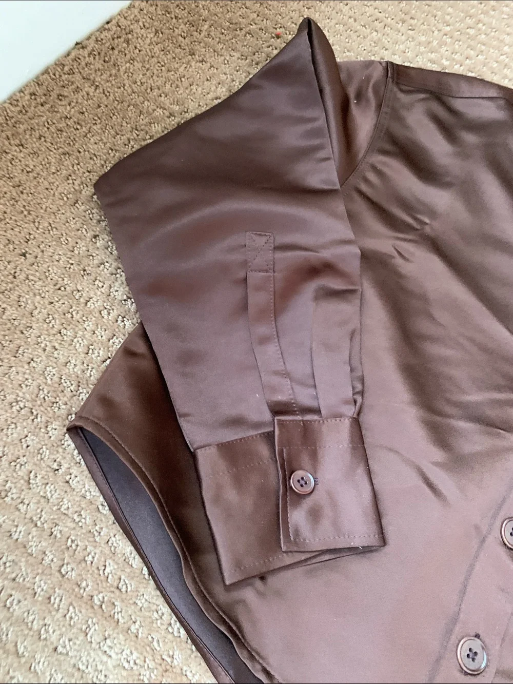 J. Crew Men’s Brown Classic Button-Down Shirt